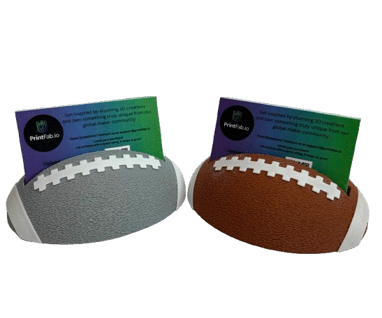 Foot Ball Business Card Holder